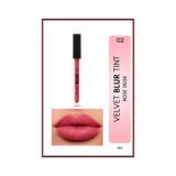 Note Cosmetics Velvet Blur Tint Kadife Bitişli Nemlendirici Mat Ruj - 02 Rose Dusk - Pembe