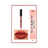 Note Cosmetics Velvet Blur Tint Kadife Bitişli Nemlendirici Mat Ruj - 03 Burnt Peach - Nude