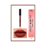 Note Cosmetics Velvet Blur Tint Kadife Bitişli Nemlendirici Mat Ruj - 06 Terra Flame - Kırmızı