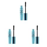 Note Cosmetics Volume One Touch Hacim ve Uzatma Etkili Suya Dayanıklı, Waterproof Maskara (3 paketi)