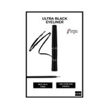 Note Cosmetique Ultra Black Eyeliner Kıl Fırça Uçlu - Siyah