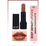 Note Deep Impact Kremsi Dokulu Ruj - 07 Warm Chocolatte