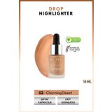 NOTE Drop Highlighter Işıltılı Likit Aydınlatıcı - 02 Charming Desert