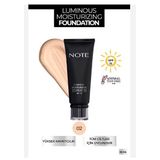 Note Luminous Moisturizing 02 New 30 ml Foundation