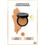 NOTE Luminous Silk Cream Powder Patakrem Mat Bitişli Pudra Fondöten - 03 Medium Beige