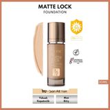 Note Matte Lock Foundation Fondöten 110 Sarı Alt Ton