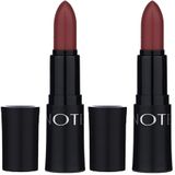 Note Mattemoist Lipstick 314 Mocha Rain Mat Bitişli Ruj, Kahverengi (2 paketi)