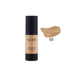 Note Mattifying Extreme Wear Mat Bitiş 03 Medium Beige Fondöten