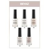 Note Nail Flawless 5'li Beyaz Oje Seti