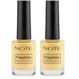 Note Nail Flawless Oje 108 Yellow Zone, Sarı (2 paketi)