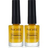 Note Nail Flawless Oje 23 Summer Time, Sarı (2 paketi)