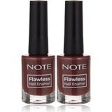 Note Nail Flawless Oje 27 Royalty, Kahverengi (2 paketi)