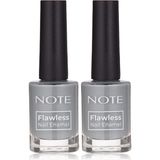 Note Nail Flawless Oje 37 Jade Stone, Gri (2 paketi)
