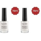 Note Nail Flawless Oje 43 Pearl, Beyaz (2 paketi)