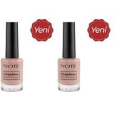 Note Nail Flawless Oje 61 Rose Dust, Nude 2li paket