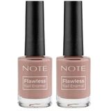 Note Nail Flawless Oje 63 Nude Pink, Pembe (2 paketi)