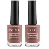 Note Nail Flawless Oje 67 Antique Rouge, Kahverengi 2li paket