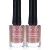 Note Nail Flawless Oje 77 Rose Nude, Nude (2 paketi)