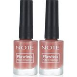 Note Nail Flawless Oje 78 Bittersweet, Pembe (2 paketi)