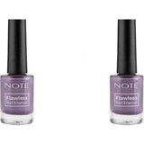 Note Nail Flawless Oje 87 Mystic Purple -Mor (2 paketi)