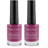 Note Nail Flawless Oje 95 Blackberry, Mor 2li paket