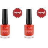 Note Nail Flawless Oje 97 Orange -Turuncu (2 paketi)