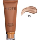 Note No:10 Sunglow Foundation Işıltılı Bronzlaştırıcı Fondöten