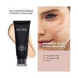 Note No:121 Luminous Moisturizing Fondöten
