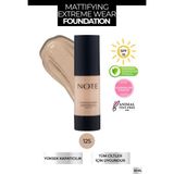 Note No:125 Beige Ivory Mattifying Extreme Wear Mat Bitiş Fondöten