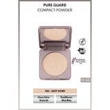 NOTE Pureguard Compact Powder100 Soft Ivory Mat Bitişli Fırınlanmış Toz Pudra