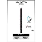 Note Silk Tattoo 01 Midnight Liner Suya Dayanıklı İpeksi Jel Göz Kalemi