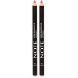 Note Ultra Rich Color Lip Pencil 04 Fuchsia Dudak Kalemi, Pembe 2li paket