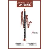NOTE Ultra Rich Color Lip Pencil Dudak Kalemi 09 Dried Rose - Nude