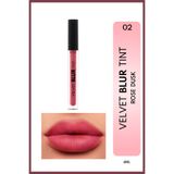 NOTE Velvet Blur Tint Kadife Bitişli Nemlendirici Mat Ruj - 02 Rose Dusk - Pembe