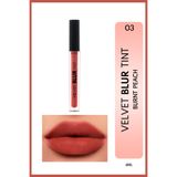 NOTE Velvet Blur Tint Kadife Bitişli Nemlendirici Mat Ruj - 03 Burnt Peach - Nude