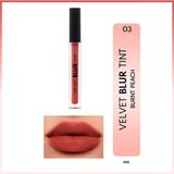 Note Velvet Blur Tint Kadife Bitişli Nemlendirici Mat Ruj 03 Burnt Peach
