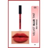 NOTE Velvet Blur Tint Kadife Bitişli Nemlendirici Mat Ruj - 05 Red Mirage - Pembe