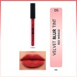 Note Velvet Blur Tint Kadife Bitişli Nemlendirici Mat Ruj 05 Red Mirage