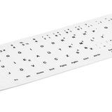 Notebook Klavye Büyük Boy Sticker Türkçe F Hadron Hdx8254 Beyaz