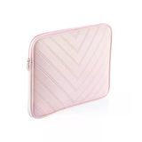 Notebook Laptop Macbook Çantası Suni Deri 13"-13.6"-14"-15.6" İnç - 800-Düz Açık Pembe