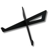 Notebook Laptop Standı Taşınabilir Siyah Ahşap