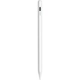 Notech Universal Capacitive Stylus Pen, Manyetik Pasif Dokunmatik Kalem - Beyaz