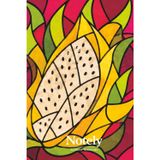 Notely Dragon Fruit/Pitahaya Notebook: 120-Page Lined Journal for Writing, School, Work, Note Taking and Organization