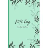 Notepad One day at a time: Daily planner