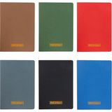 Notes 17X24 cm Karton Kapaklı Iplik Dikişli Defter, 32 Yaprak, 6'lı Paket, Koyu Renkler - Standart