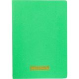 Notes 17X24 cm Karton Kapaklı Iplik Dikişli Defter, 32 Yaprak, Düz, Yaprak Yeşili - 41 Delft Blue
