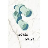 Notes inline, My Notes, Journal, Composition Notebook, Workbook