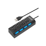 Notespare 4 Port Usb 2.0 Hub Çoğaltıcı Çoklayıcı Swıtch 4863P Anahtarlı