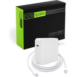 Notespare A1990 MV902LLA Apple Macbook 15 inç 87W Type-C Uyumlu Adaptör