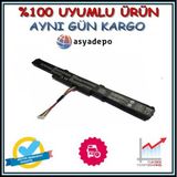 Notespare Asus K750JB-TY053H X550ZE-XO023H A++ Laptop Batarya Pil